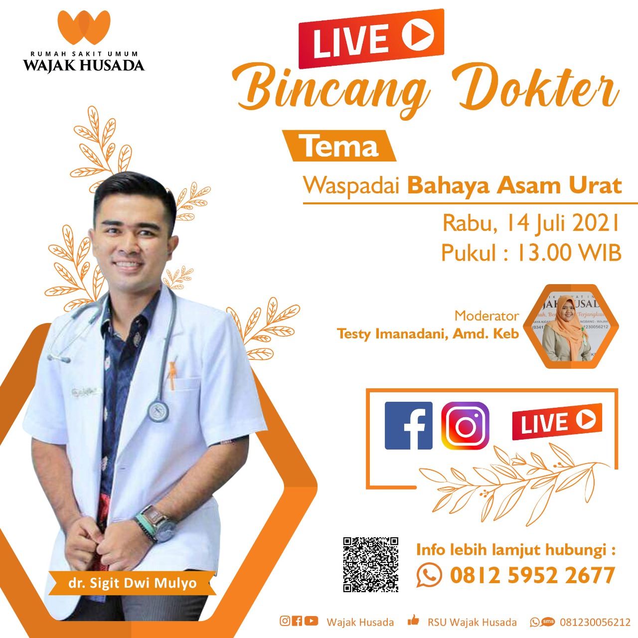 LIVE BINCANG DOKTER